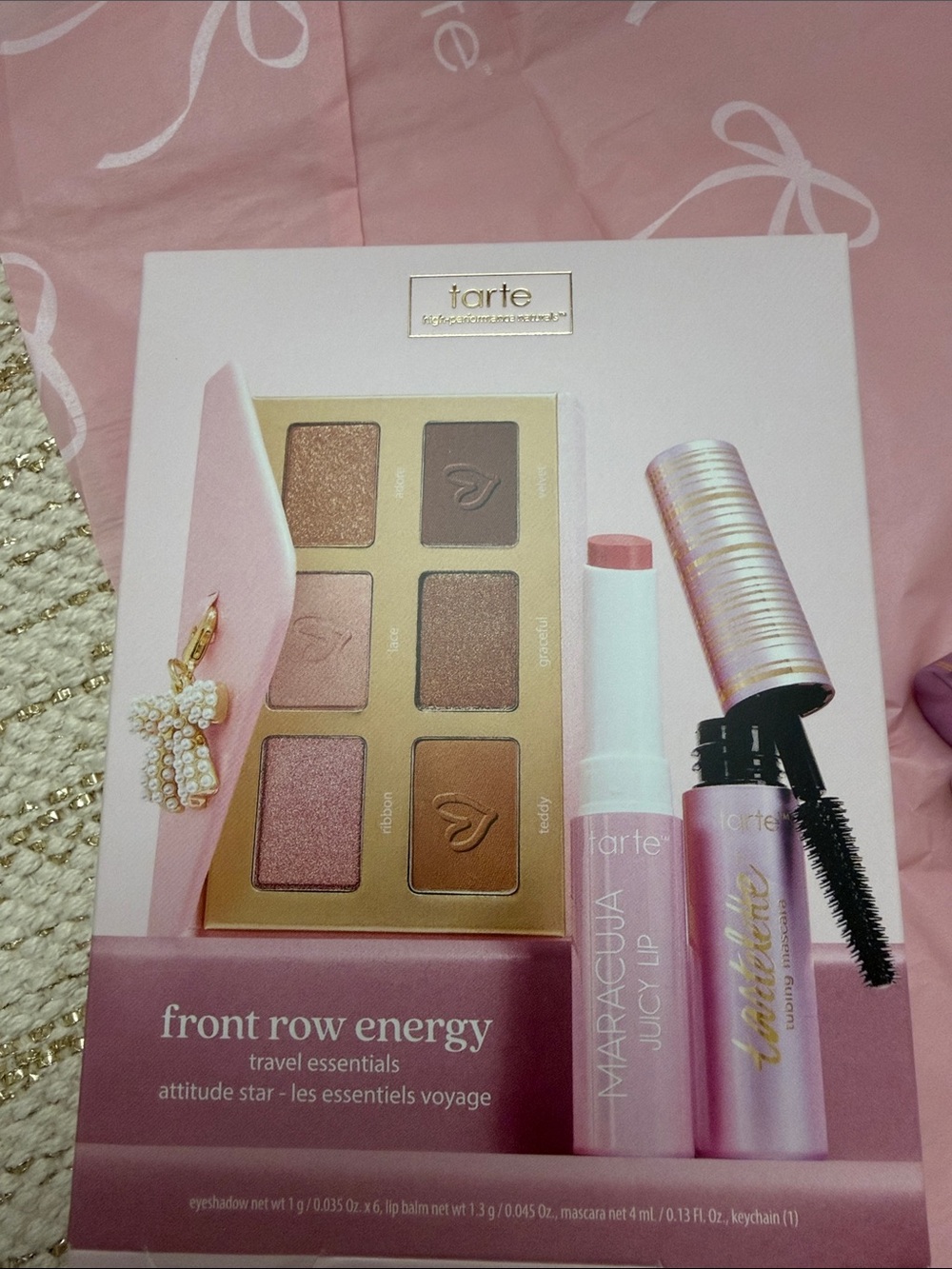 tarte Front Row Energy Eyeshadow & Lip Set - Pink